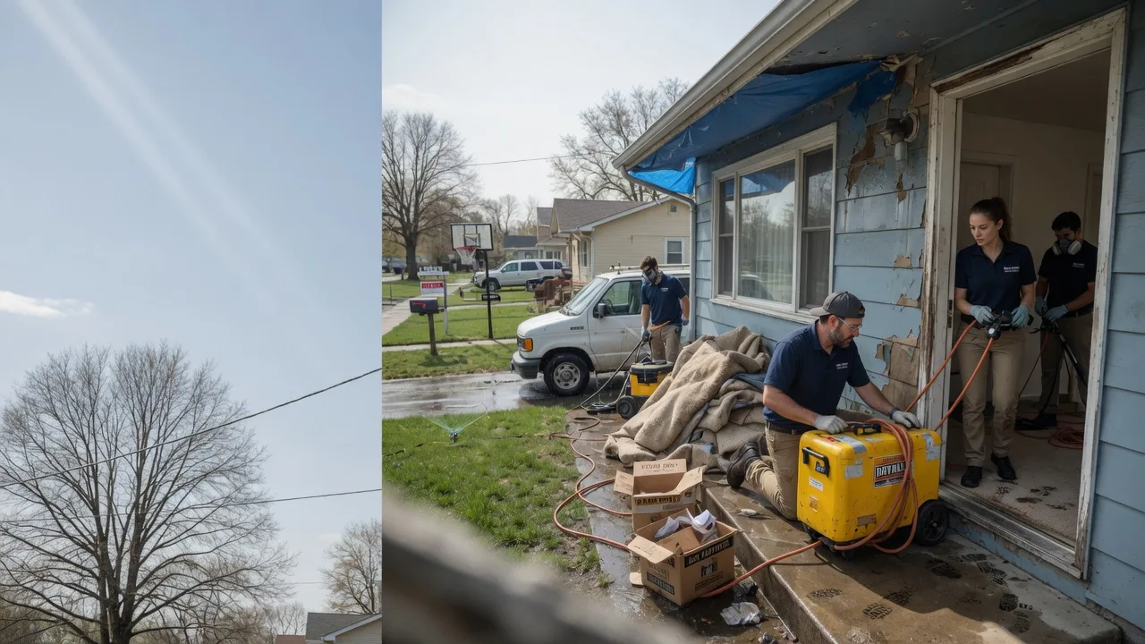Basement Flood Cleanup in Bon Aqua, TN near me
